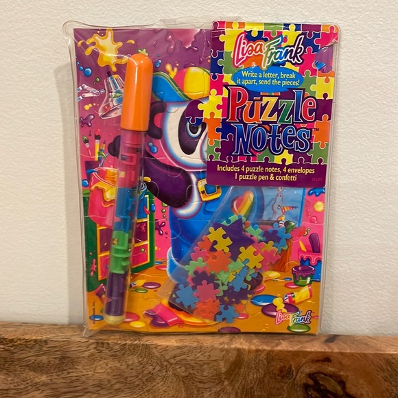 Lisa Frank Office Vintage Lisa Frank Painting Painting Panda Puzzle Note Cards Envelopes